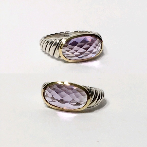 David Yurman Lavender Amethyst Ring - Picture 2 of 7